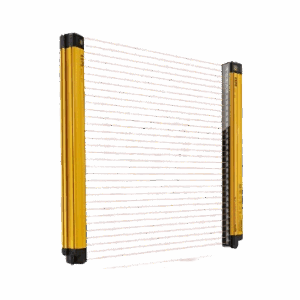 Safety light curtain for machine protection